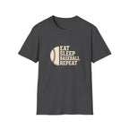 Eat Sleep Baseball Repeat T-Shirt