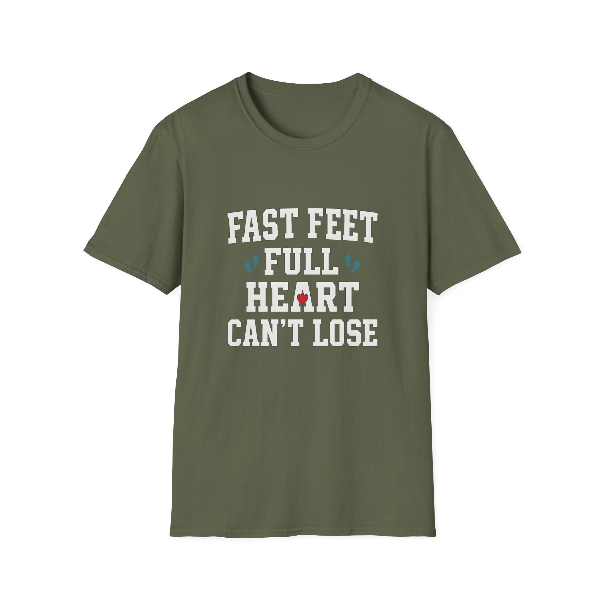 Fast Feet Full Heart T-Shirt