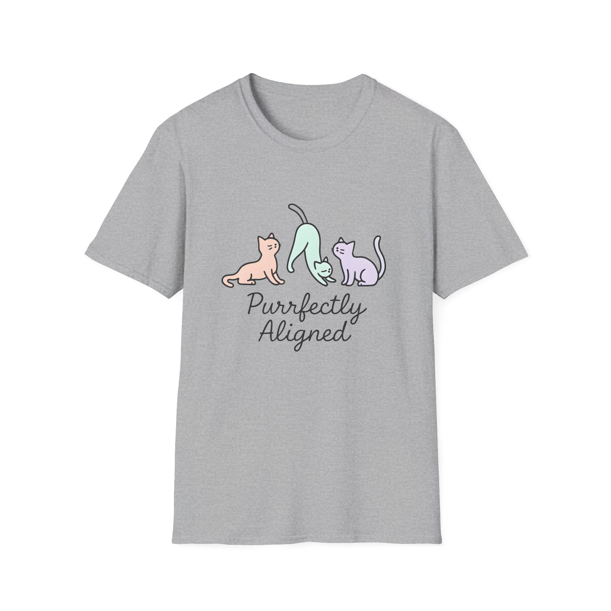 Purrfectly Aligned Cats T-Shirt